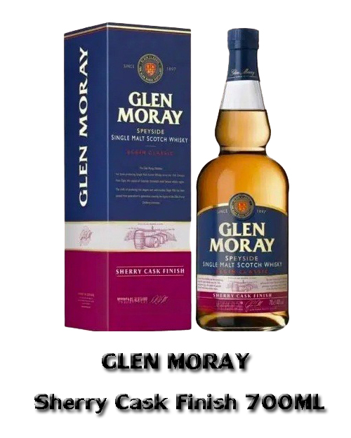 GLEN MORAY Sherry Cask Finish <br> (700mL) Alc.40%