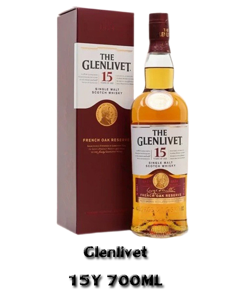 Glenlivet 15Y French oak Reserve 700cl