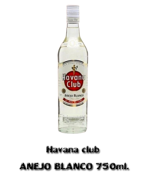 Havana club ANEJO BLANCO <br>(750mL) Alc.37.5%