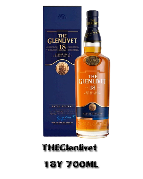 Glenlivet 18Y <br>(700mL) Alc.43%
