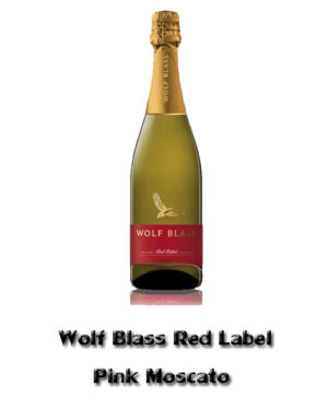 Wolf blass red label (750ml) Alc.6.5% pink moscato