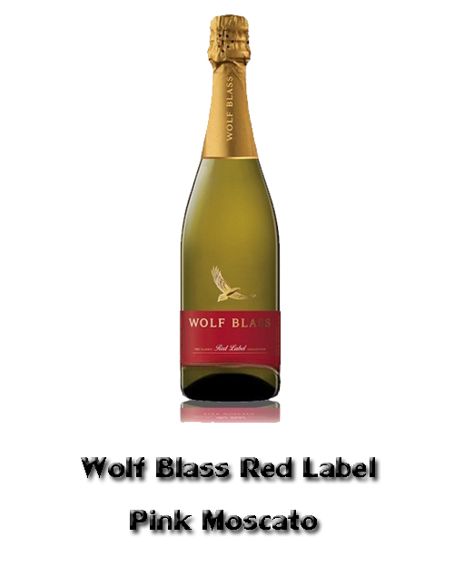 Wolf blass red label (750ml) Alc.6.5% pink moscato