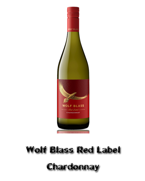 Wolf blass red label (750ml) Alc.12.50% chardonnay