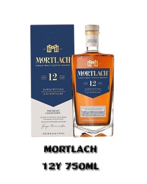 MORTLACH 12Y (750ml) Alc.43.4%
