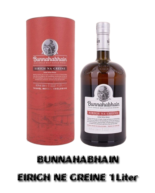 BUNNAHABHAIN EIRIGH NE GREINE (1L) Alc.46.3%