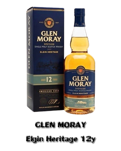 GLEN MORAY 12Y old Elgin Heritage
