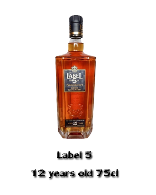 Label 5 12 years old (75cl) Alc.40%