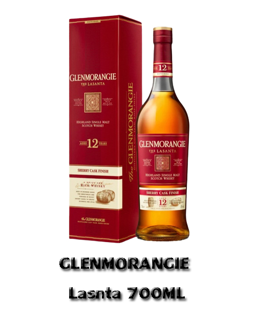 GLENMORANGIE 12Y Old Lasnta (700L) Alc.43%