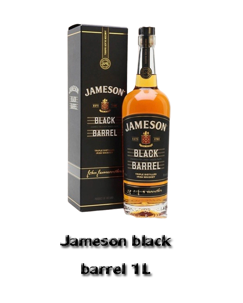 Jameson black barrel (1l) Alc.40%