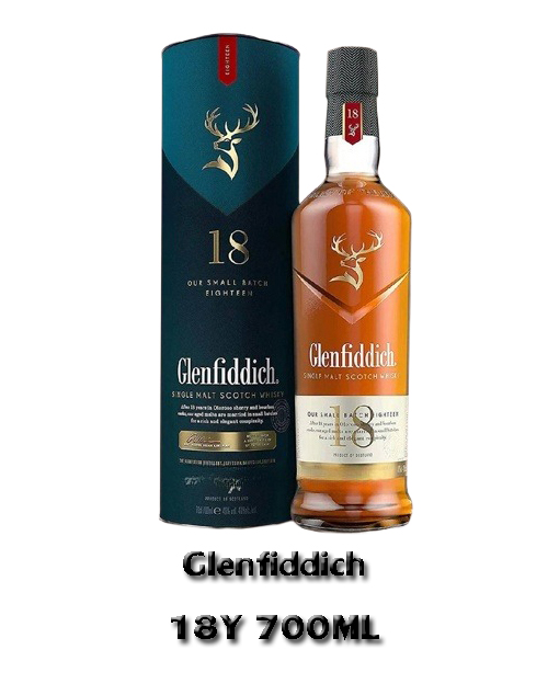 Glenfiddich 18Y <br>(700mL) Alc.40%