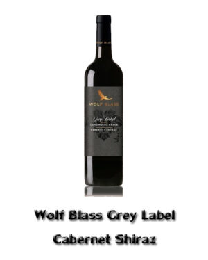 Wolf blass () Alc.14.50% grey label cabernet shiraz