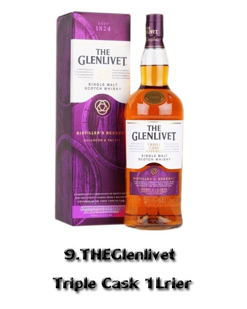 TNEGlenlivet Triple Cask<br> (1L) Alc.40%