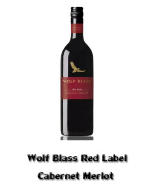 Wolf blass red label Cabernet Merlot