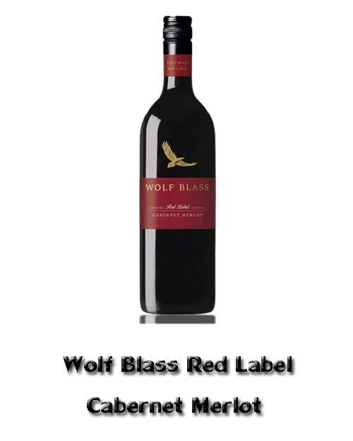 Wolf blass red label Cabernet Merlot