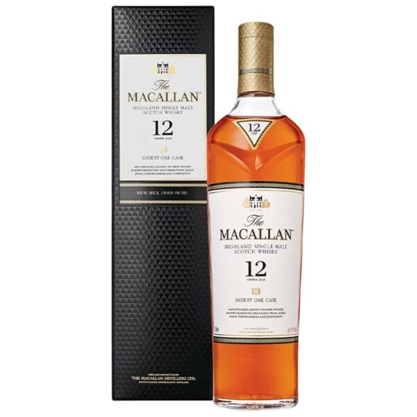 Macallan 12Y Sherry Oak 70 cl